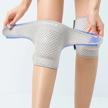 1pc Sports Knee Pad Wrap Bandage Pressure Protector Brace Compression Sleeve Non-slip Running Hiking Soccer Meniscus Arthritis