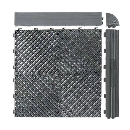 PP Interlocking Floor Tiles - Customizable Colors Durable Garage & Warehouse Flooring | China Direct Manufacturer