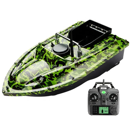 Camo AutoPolit GPS Fishing Bait Boat 500M 4KG GPS Bait Casting Nest Boat Store 40Target Dens
