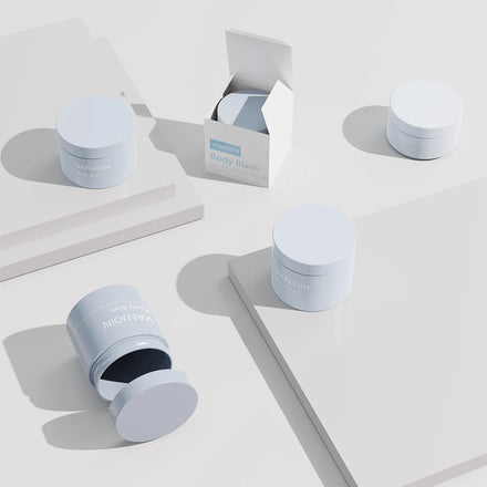 Door to Door Delivery 100ml 200ml 250ml 300ml 500ml Colorful PP Material Round Shape Plastic Jars with Screw Lids