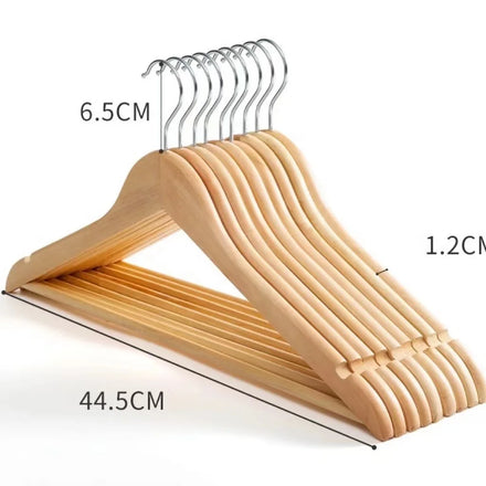 LAVINIA Manufacturer Luxury Coat Hangers Wooden Wholesale Custom Hangers with logo