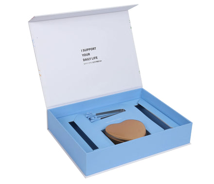 Factory Custom Luxury Flip Top Paper Box Magnetic Cardboard Gift Box Packaging With Paper Insert