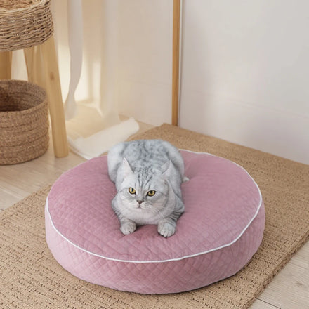 Wholesale Luxury Rectangle Fashion Large Orthopedic Dog Bed Waterproof PP Cotton Velvet Warm Removable Small Size Cats High