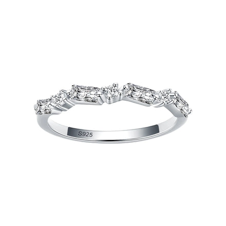 Ada Jewelry Elegant Style Anillos De Plata 925 Woman Cubic Zirconia Rings for Daily Use