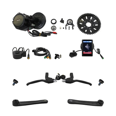 Bafang 8Fun 52V 1000W BBSHD Mid-drive Motor Kits 68mm 100mm 120mm BB with Built in Controller Color Display