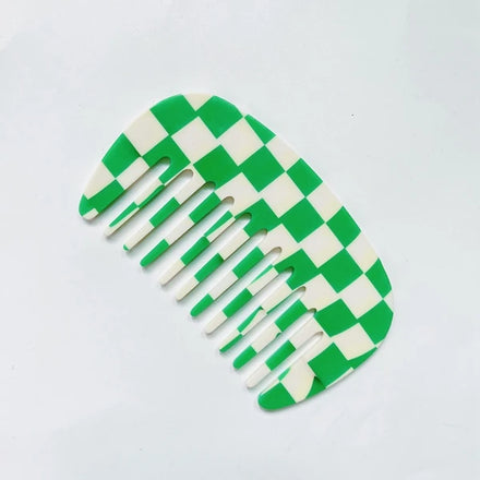 DIY Wholesale Natural Eco Friendly Cellulose Acetate Hair Comb Anti Static Functional Hair Accessories Comb Massage