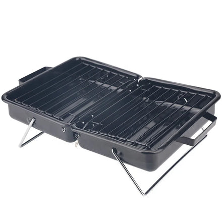 Suitcase Korean Garden Backyard Caravan Camping Briefcase Charcoal Grill Outdoor BBQ Grills