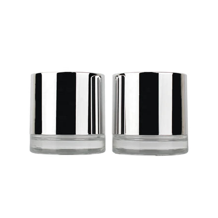 50g Hot Sale Luxury Fashion Cream Jar Body Scrub Cosmetic Packaging Glass Container Screw Cap Custom Colors OEM/ODM Available