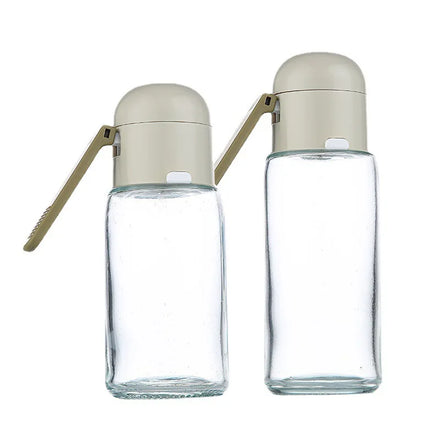 Press Type Salt Control Bottle Sealed Moisture Proof Metering Seasoning Bottle
