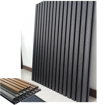 Outside Wall Covering 3d Embossing Surface Decorative Wpc Wall Panels