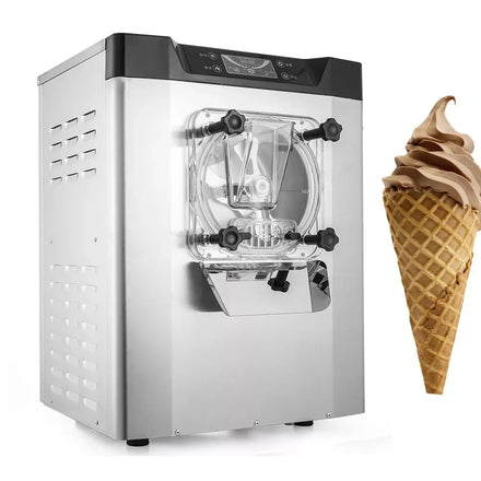 The New Listing 1400W 20L/h Commercial Hard Ice Cream Machine Table Top yogurt ice cream machine