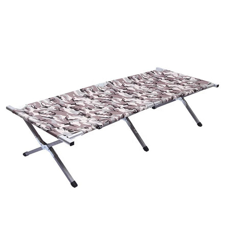Fold-able Easy Carrying Aluminum and Metal Folding Bed Stretcher Folding Camping Cot