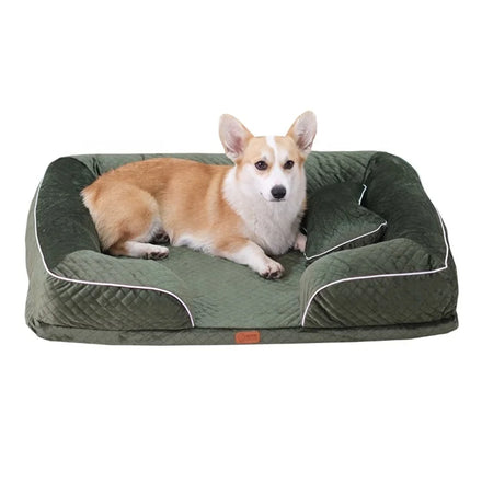 All Season Winter Square Cat Dog Cushion Sofa Bed Cat Bed Cave Wholesale New Design Soft Comfortable Double Sided