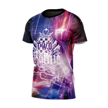Reflective Sublimation Printing Custom Unisex Plus Size T-Shirt with Polyester Spandex Quick Dry & Anti-Wrinkle Features