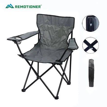 Wholesale Custom Logo Travel Portable Foldable Camping Fishing Lightweight Folding Beach Chair