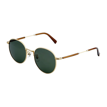 Wholesale Luxury Round Sunglasses with UV400 Polarized Lenses Trendy Metal Frame Fashionable Accessory