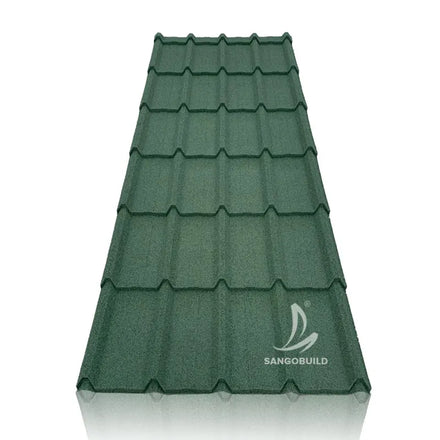 Korea Standard Rust Proof Kerala Punjab Longspan 2340x828mm Big Size Metal Roofing Sheets Long Span Stone Coated Roof Tiles