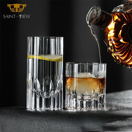 Aesthetic Seller Rotatable Crystal Wine Drinking Mug Frosted Printed Turkish Tea Origami Style 250ml Giveaways Cup
