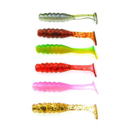 Custom Colors Bionic Soft Lure 50mm Bait Wobbler Easy Cleaner Swimbait Fishing Lures Bait