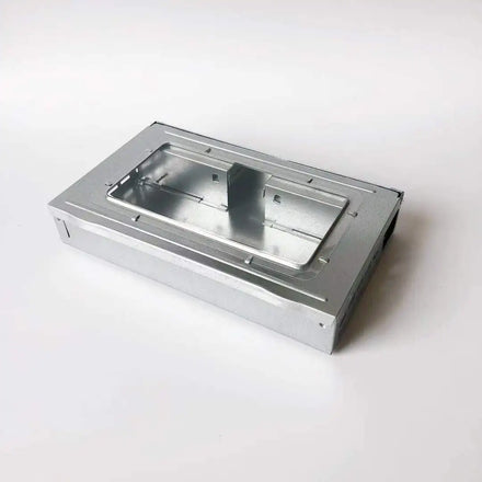 Custom Logo Solid Metal Eco-Friendly 10-Capacity Multi Catch Mouse Trap Bait Box with Clear Lid for Farm & Home Use for