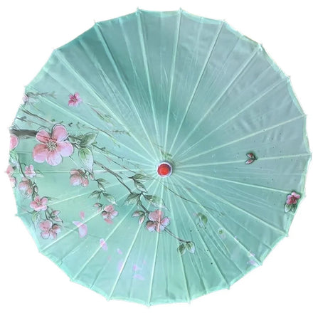 Wholesale Wedding Umbrellas and Parasols Fabric Chinese Craft Manual Control Straight Umbrellas Printed Patterns