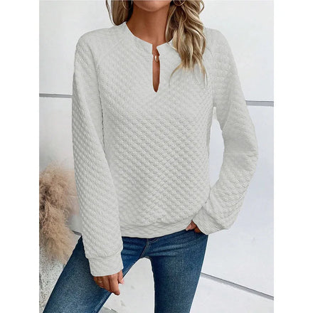 RNSHANGER Casual Loose Sweatshirts for Women Fashion Long Sleeve Sweatshirt Streetwear Pullovers Vintage Female Top