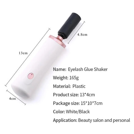 Professional Eyelash Extensions Adhesive Mixer Lash Accessories Glue Shaker