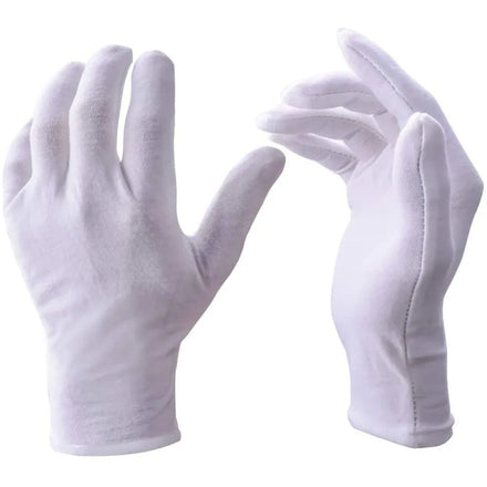 Ultra Thin Breathable Jewelry Cotton Mittens Elastic Cotton MittensJade Anti-skid Mittens