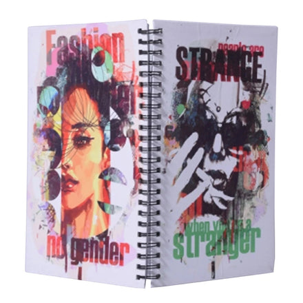 Auplex Cardboard A5 A4 A6 Size Christmas Notebooks 60 Pages Sublimation Blank Notebook