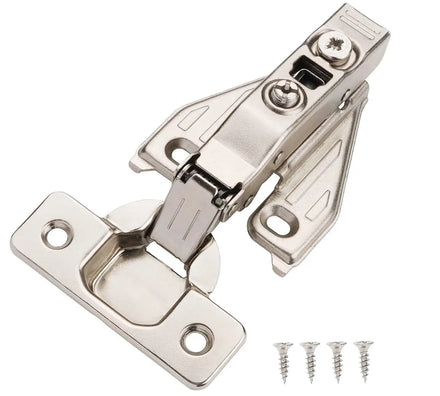 Hydraulic Hinge Mute Damping Buffer 35 Straight Arm Large Bend Cold Rolled Steel Hinge Euclidean H Hinge