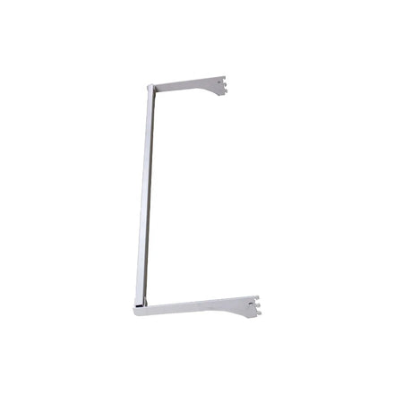 Good Price Metallic Heavy Duty Supermarket Shelf Retail Store Accessories Side Hanging Solid Shelf Quick Installation