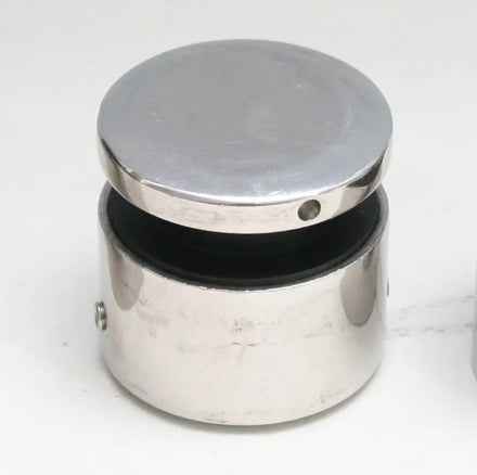 Casting Glass Standoff Adapter 316 Stainless Steel Modern Outdoor Mirror Polish Finish Easy Install Rust Resistant 50*30 5 Year