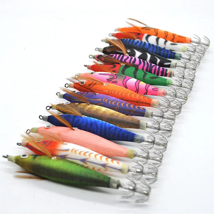 Salt Water Sea Luminous Ultra Artificial Jigging Egi Engraved Fishing Dark Crystal Squid Shrimp Lure