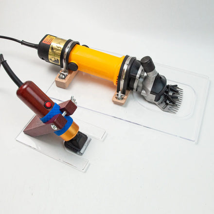 Solid Wood Acrylic Trimmer Guider Shearing Guide for Tufting Gun Rug Carver Trimmer Carpet Flat Shearing Tool 35*20cm