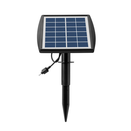 BSV Solar Powered ABS Black Water Pump for Garden Pool Pond & Aquarium with Solar Panel-Modern Outdoor Use