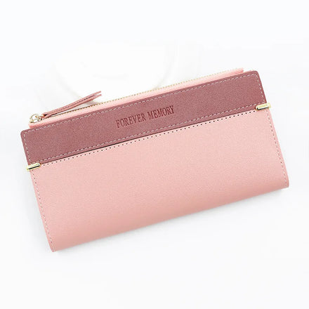 PU Leather Lady Wallets Long Multi-Card Large Capacity Wallets Wallets Card Holder for Women
