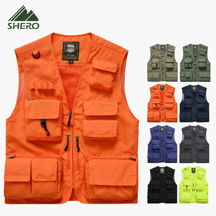 Reversible 5xl Waterproof Digital Utility Mesh Shot Shell Plaid Bird Upland Turkey Orange 100% Polyester Hunting Vests