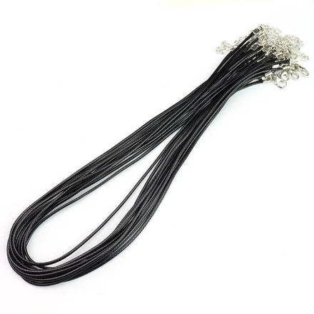 Wholesale 45CM 18 Inches Wax Leather Chain for Pendant Necklaces Making