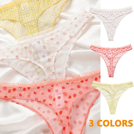 Sharicca Lace Thongs and G String T Back 90%Polyamide & 10%Elastane Tanga Sexy Underwear Women's Panties