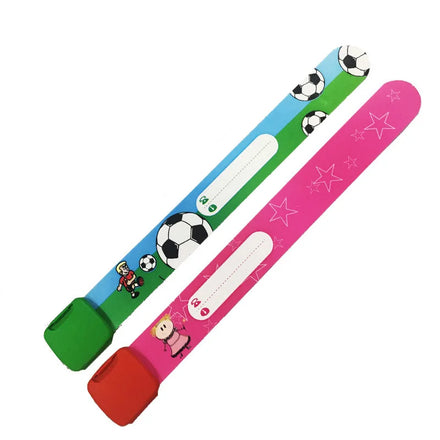 Cheap Child Safety Anti Lost Children Wristband Reusable Identification Bracelets Adjustable Waterproof Band