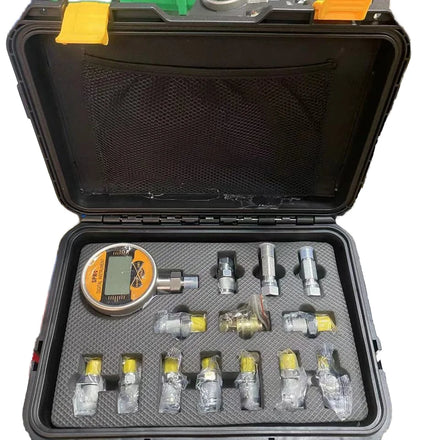High Quality Universal Digital Pressure Gauge Measuring Instruments Testing Tool Digital Hydraulic Pressure Gauge Test Kit