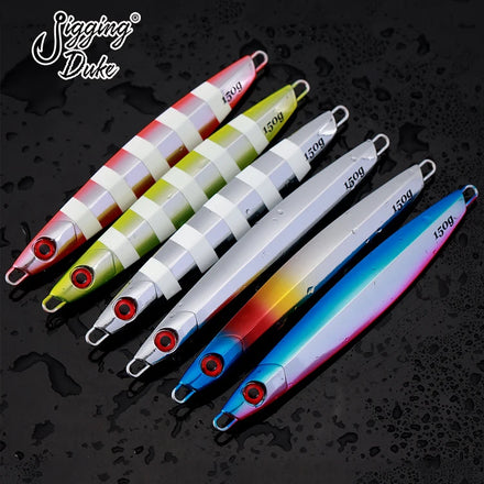 JiggingDuke 100g 120g 150g Saltwater Boat Trolling Fishing Metal Jigs Lure Speed Fast Sinking Jigging Tuna Lure