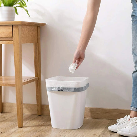 Automatic Closing Drawstring Plastic Packaging Portable Household Thickening Kitchen Bags