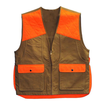 Reversible Polyester 3xl Hanzhou Shanghai Mesh Shot Shell Digital Utility Plaid Orange Windproof Waterproof Hunting Vests