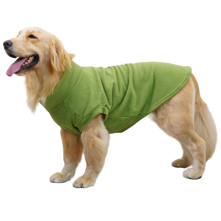 Luxury Polar Fleece Dog Sweater Vest Warm Winter Coat Simple Cute Design for Small Medium Large Dogs Soft Outdoor Wear