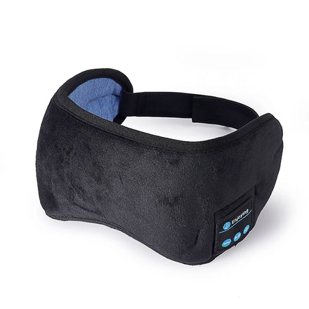 Best Seller Lightweight Comfortable Bluetooth Sleep Mask with Mic Elastic Strap Bluetooth Eyemask Handsfree Blue Color