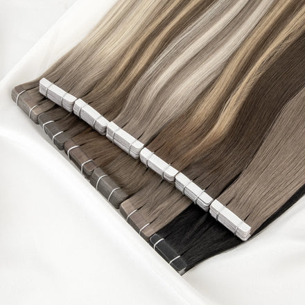 Wholesale Double Drawn Tape Extensions Tape in Human Hair Extensions Tape Hair