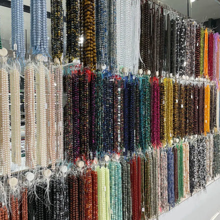 DIY Accessories Polished Round Natural Assorted Crystal Beads Charm Healing Fashion Trend for Jewelry Making