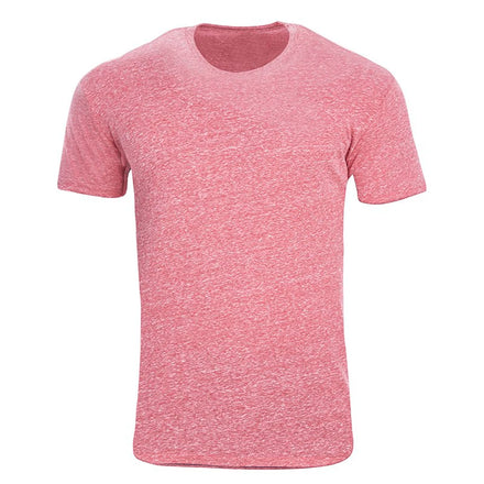 Custom Women Men Child Tri-Blend 50% Polyester 25% Cotton 25% Rayon Solid Short Sleeve Regular Fit Breathable Eco-Friendly