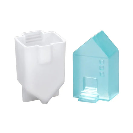 Online Top Seller DIY Silicone House Cloud Moon Molds Epoxy Crystal Home Office Decorations Cake Tools Resin Mold